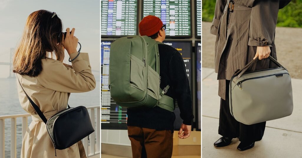 Peak Design Launches 4 New Travel Bags on Kickstarter: Travel Backpack 2-in-1, Weekender, 20L & Crossbody